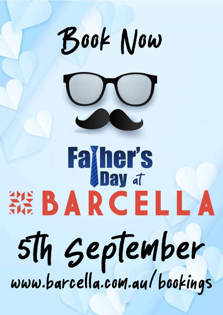 Book Now for Fathers Day