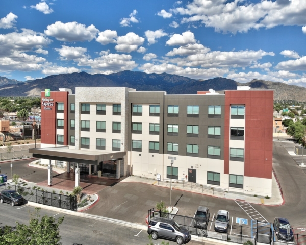 HOTEL FRONT AERIAL