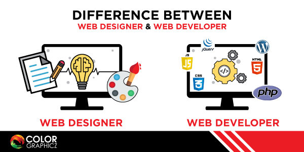 What Is the Difference between Web Designer and Web Developer