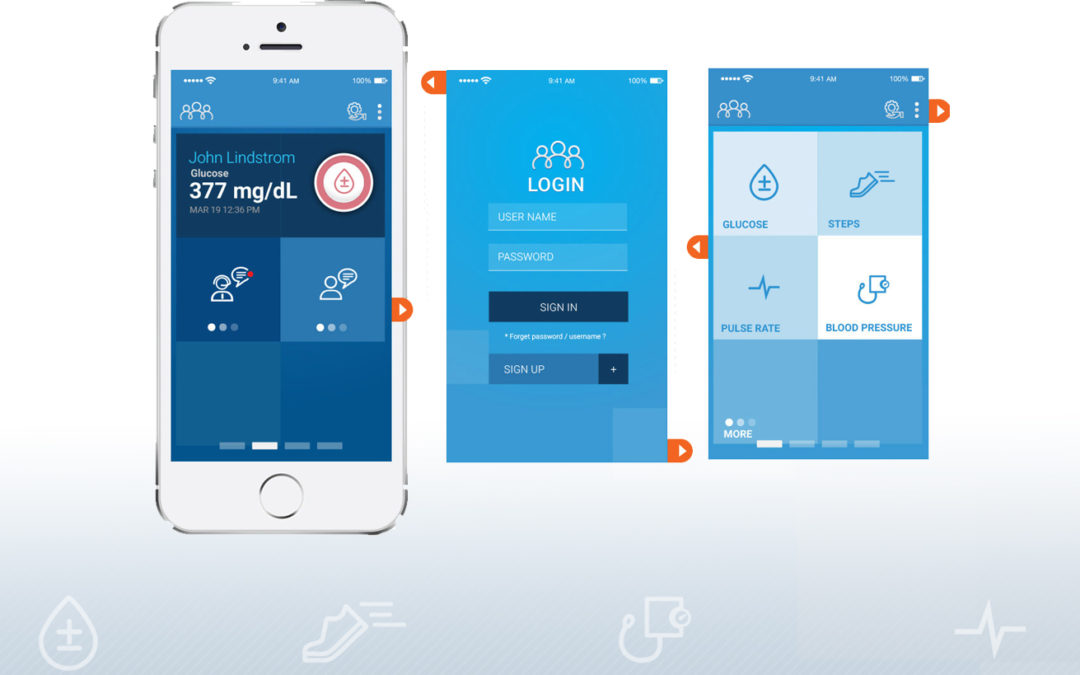 Diseases Management System App and UI Design